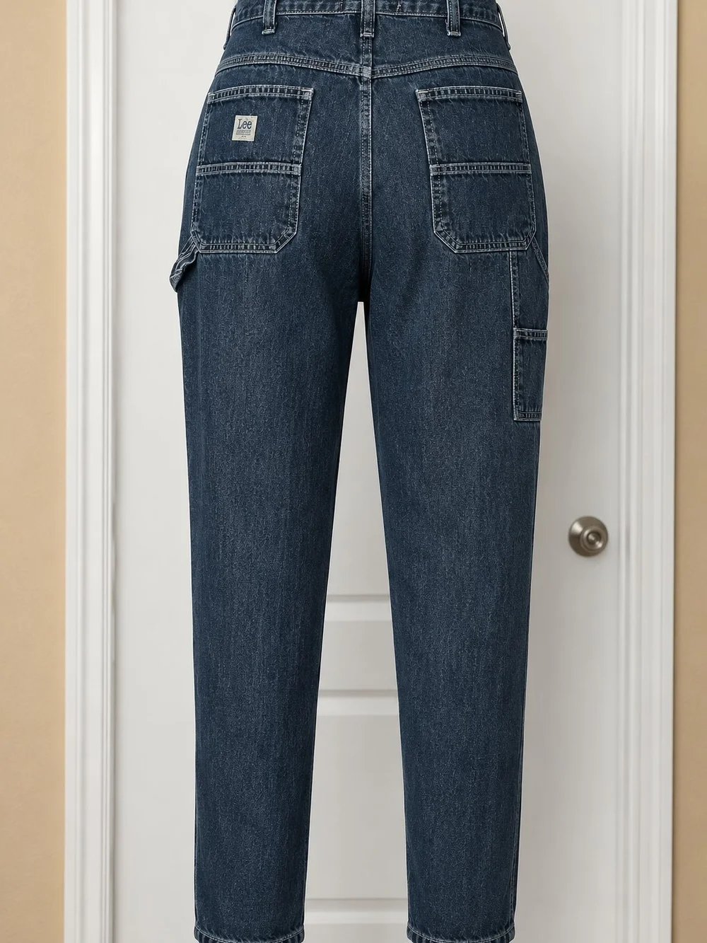 Lee Men's Relaxed Carpenter Jeans in Blue Pre-owned 38/32